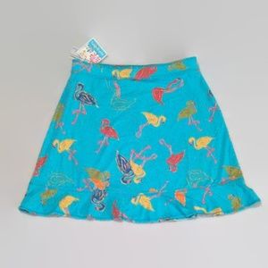 fresh produce NWT Swim Skirt Splash Flamingo